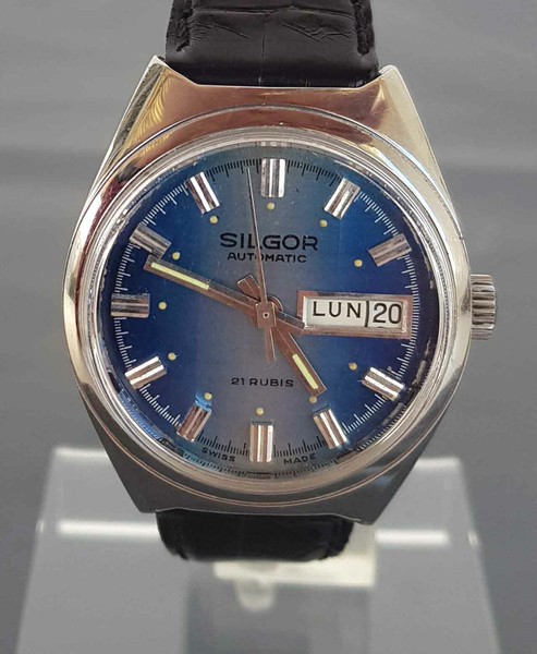Reloj Silgor- Automatic - Swiss made - Vintage- NOS -1970/1979