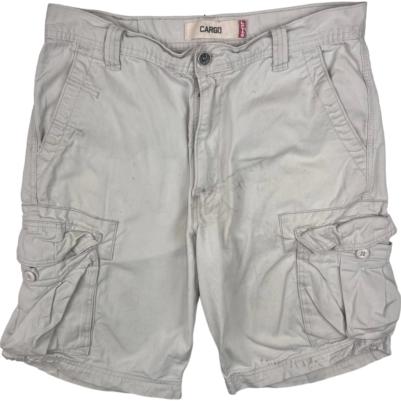 Levi's Cargo Shorts Beige Size 35