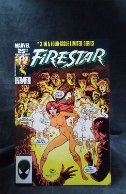 Firestar #3 1986 Marvel Comics Comic Book b&b
