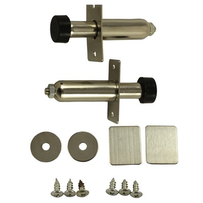 JDMSPEED 2PCS Stainless Chrome Door Poppers Trunk Popper Rat Street Ho - Foto 3