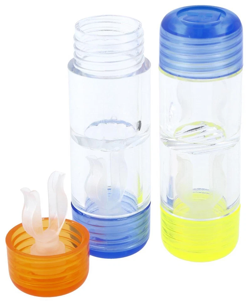 BREITFELD & SCHLIEKERT Kontaktlinsenbehälter für harte (formstabile) Kontaktlinsen | NEU + OVP