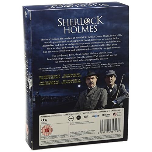 SHERLOCK HOLMES Complete Collection - Jeremy Brett 16 Disc Box Set