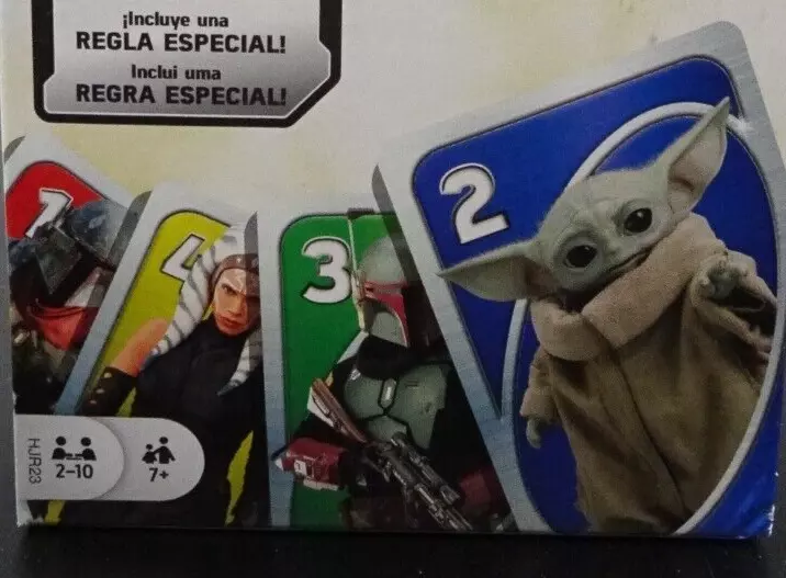 Star Wars Mattel Disney UNO / The Mandalorian Edition UNO Card