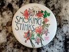 1970's SMOKING STINKS Pinback Button American Cancer Society — photo 4