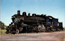 Postcard A 89, Soo Line # 950, Ashland, Wisconsin early 1950's