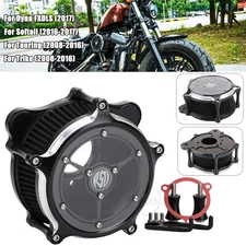 US Black Clarity RSD Air Cleaner Intake Kit For Harley Road Glide Custom FLTRX