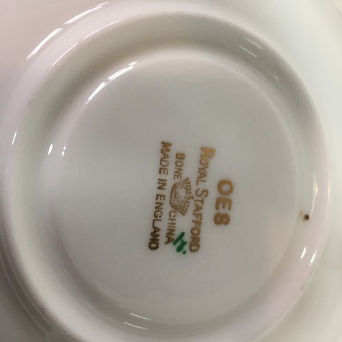 Royal STAFFORD Masonic Bone China Tea Cup & Saucer Vintage Mason Made in England - Picture 14 of 24