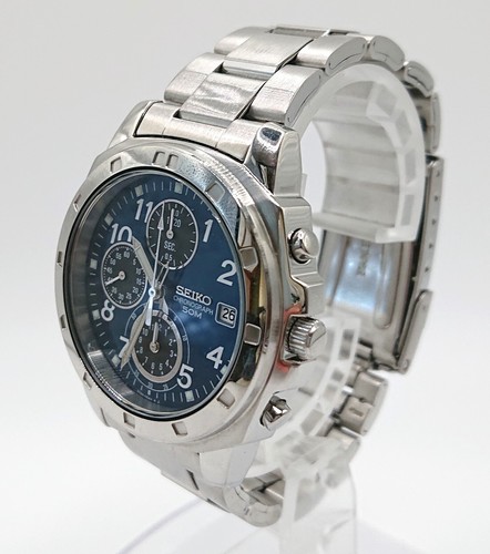 SEIKO Date 7 T92-0CA0 Chronograph quartz men's watch - Picture 4 of 11
