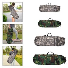 Estuche de Transporte Longboard Mochila de Monopatín Eléctrico Tabla de Patín Bolso de Mano con