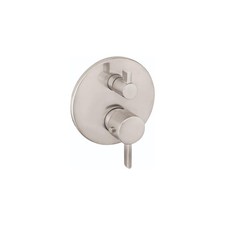 Hansgrohe 4231820 Ecostat Thermostatic Shower Trim w/ Diverter - Brushed Nickel