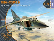CLPCP72042 1:72 Clear Prop Models MiG-23MLD Flogger-K 'The Last Ukrainian