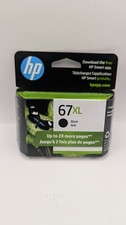 HP 67XL Black Ink Cartridge exp Jun 2027, New