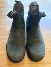 Blundstone Rustic Black classic Leather Boots women's size US 9 AU 6