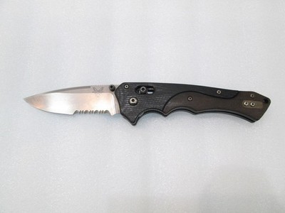 Benchmade 615 Blackwood Mini-Rukus Folding Blade Knife 3.4  S30V G10