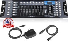 Controlador DMX, controlador de iluminaci n DMX 512 de 192 canales, consola DMX