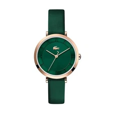 Lacoste 2001138 Geneva Analog Quartz Dial Women's Watch 32mm, Green