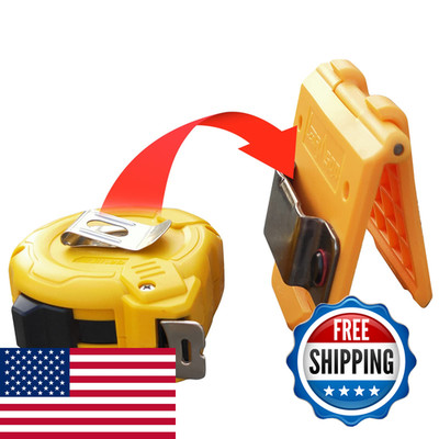Lzdrason Measuring Tape Measure Holder Clip On Belt Tool Tape Holder For Tool