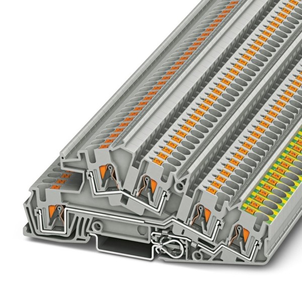 Phoenix Contact 3214050 PTI 4-PE/L/L Installationsschutzleiterklemme-image