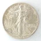 United States 1941 Walking Liberty Half Dollar 90% Silver Philadelphia Mint Coin