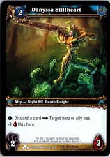 Danyssa Stillheart ScourgeWar 129 / 270 Oliver Chipping World of Warcraft CCG