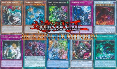 Yugioh Blazing Dominion BLZD Starlight Rare 1st Edition MINT