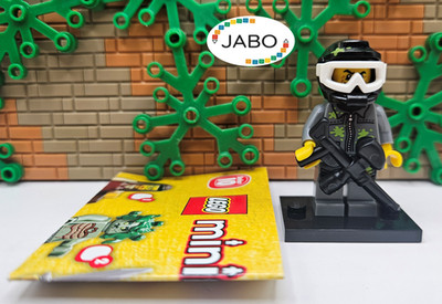 ( S3 / 5 / 9 ) Lego Minifigures col153 col10-9 Paintball Player Series 10