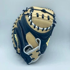 Wilson Winter Series A2000 34" Catchers Mitt SA34SS Navy Blue Tan Blonde 2024