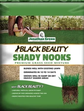 Jonathan Green Black Beauty Shady Nooks Mixed Full Shade Grass Seed 25 lb