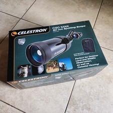 Celestron MAK 90mm Angled Spotting Scope, Carry Bag and Accessories