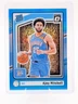 2024-25 Panini Donruss Optic Ajay Mitchell Aqua Prizm Rated Rookie /225 #274