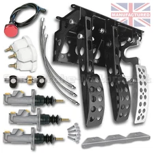 Kit CAR / UNIVERSAL UNDER-SLUNG HYDRAULIC PEDAL BOX - CMB0743-Kit+Lines