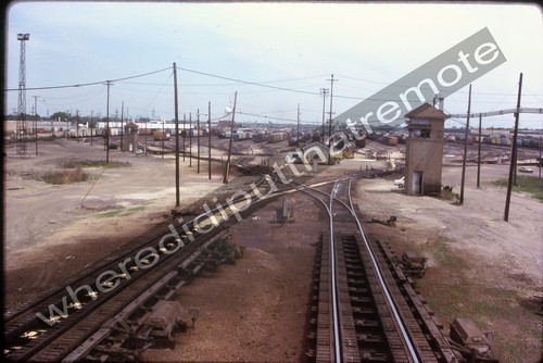 Original Slide Chicago & Northwester CNW Proviso ILL Buckel 5-89