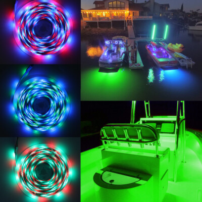 16.4Ft LED Strip Lights, Smart Light IR Remote Control, RGB LED 1 ROLL