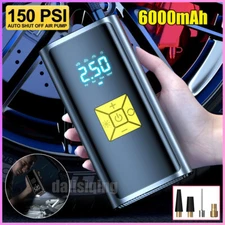 150 PSI Air Compressor Tire Inflator Fits Car Moto Bike Tires Air Pump US STOCK