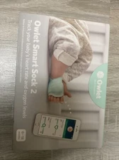 Owlet Smart Sock 2 Baby Heart Rate & Oxygen Level Health Monitor With 3 Socks