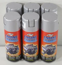 Engine Enamel Paint- Dull Aluminum Aervoe 575 12oz Can Case of 6