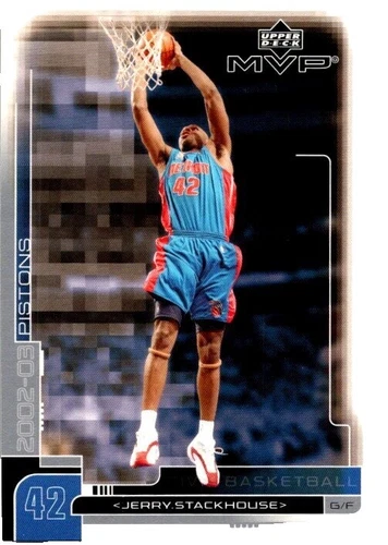 Upper Deck Jerry Stackhouse Basketball 2002-03 Season Sports Trading Cards & Accessories