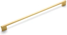Cosmas® 11244-320BG Brushed Gold Modern Cabinet Hardware Handle Pull - 12-5/8"