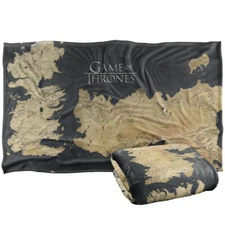Game of Thrones Westeros Map Silky Touch Super Soft Throw Blanket