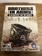 Brothers In Arms Earned In Blood Video Game Pc Cd-ROM M-Mature Ubisoft