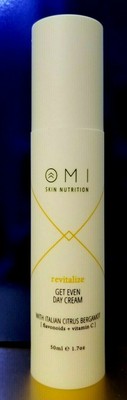OMI Skin Nutrition Revitalize Get Even Day Cream 1.7 fl oz No Box