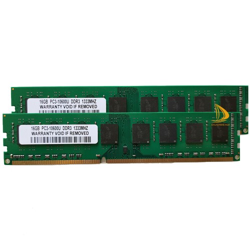 32GB AMD Memory 2x 16GB 2Rx4 PC3-10600 DDR3 1333Mhz Desktop DIMM RAM brand chips - Picture 8 of 8