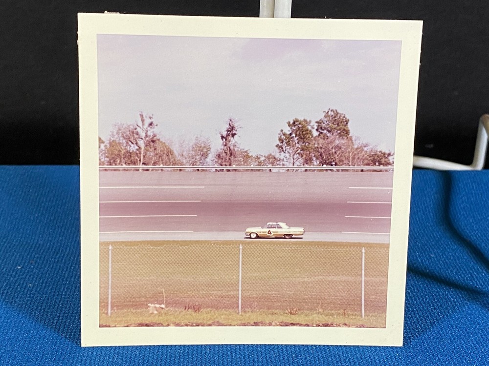 #4 Race Car Vintage Original Daytona 500 1963 Photo NASCAR (Lt#18)