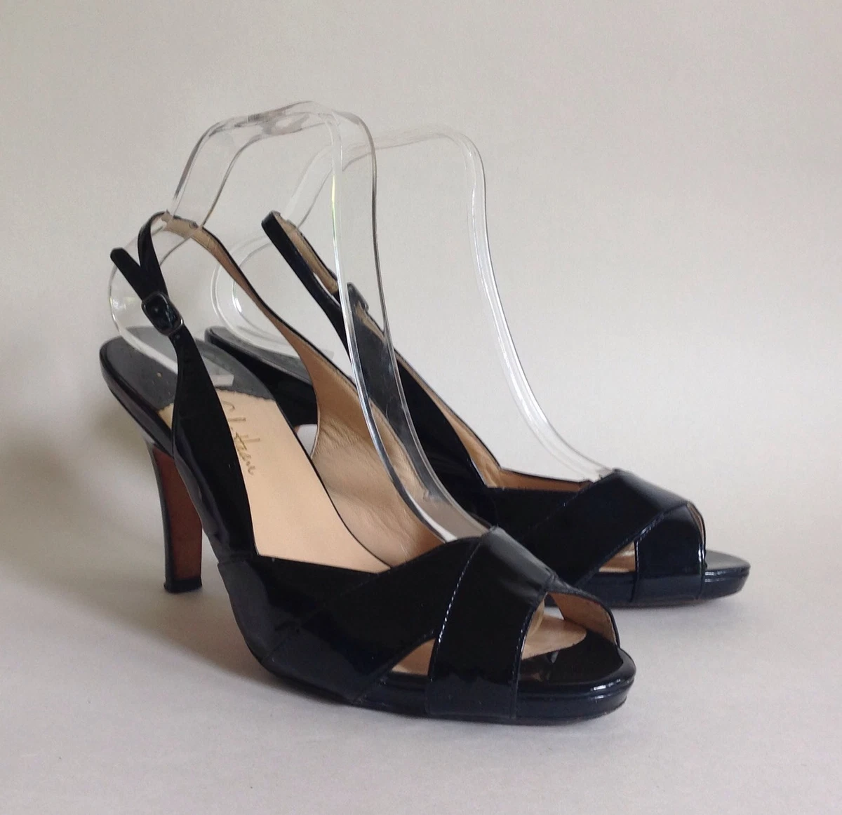 Cole haan slingback peep best sale toe