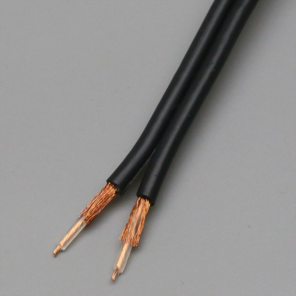 Cable Dual Subvis to 2x SMA Plug For Ultrasonic NDT TOFD GE TR