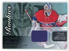 Zachary Fucale 2015-16 Upper Deck Fleer Showcase Flair Row 0 RC Jersey Relic #62