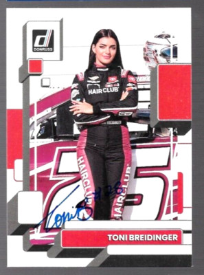 TONI BREIDINGER signed auto 2023 DONRUSS #93 card NASCAR ARCA CARD - 5
