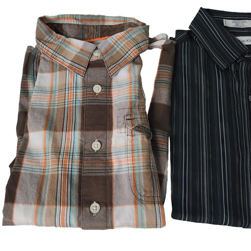 Lot Of 3 Shirts Boy's Size 8 Classic Button Down Short And Long Sleeves - Picture 4 of 10