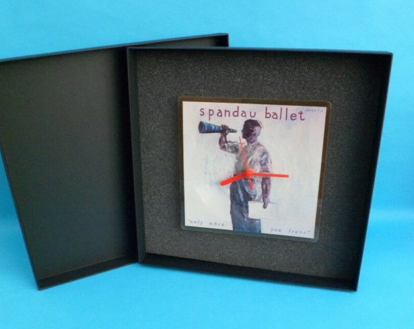 SPANDAU BALLET WALL CLOCK SQUARE Shaped Picture Disc Original Vinyl Record . - Image 3 of 4