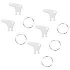 5pcs Toilet Paper Dispenser Key Paper Dispenser Key Replacement Commercial